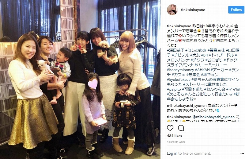 犬になりたい人生だった 深田恭子 ほしのあき わんわん忘年会 で美の共演 ねとらぼ