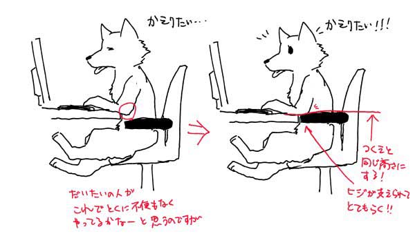 デスクワーカーは知っておくべき デスクチェアの ひじ掛け を調整するだけでとても楽になると話題に ねとらぼ