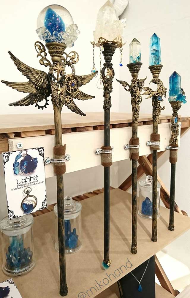 ホントに魔法が使えそう 展示会に出展された 魔法の杖 に 美しい 装備したい と称賛 ねとらぼ