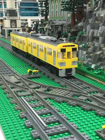 電車でD 複線ドリフト レゴ