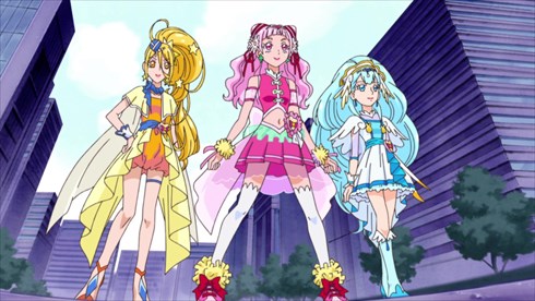 HUGっと！プリキュア 東映 プリキュア 野乃はな キュアエール 薬師寺さあや キュアアンジュ 輝木ほまれ キュアエトワール クライアス社 チャラリート