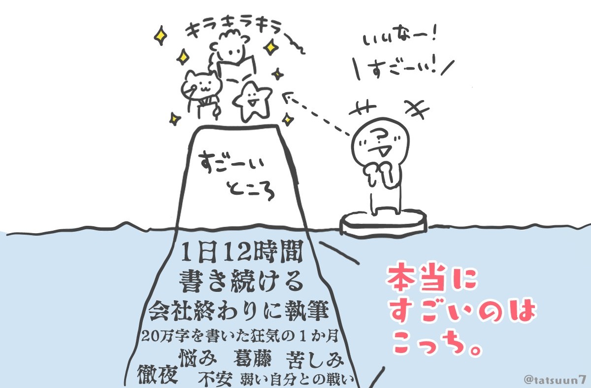 成功した人たちが凄い理由 の図解に納得の声 上辺だけ見てはいけない 他人の努力は見えにくい ねとらぼ