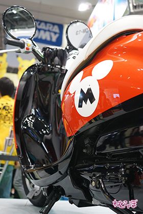 東京おもちゃショー ディズニー ミッキーマウス 原付バイク チムチム