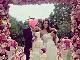 「忘れられない一日」　道端アンジェリカ、薔薇に囲まれたガーデン挙式で幸せな花嫁姿を披露