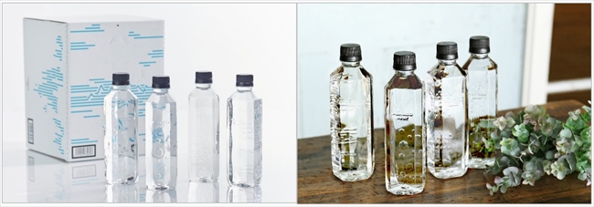 シンプルなデザインがかっこいい ラベルのないペットボトルの天然水 Lohaco Water 登場 ねとらぼ