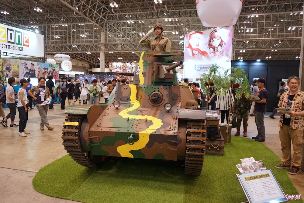 九五式軽戦車の原寸大レプリカがワンフェスに出現 ガルパン 知波単学園 とコラボ 1 2 ページ ねとらぼ