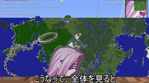 Fate メドゥーサ を4年4カ月かけてマイクラ世界の地上絵に 作者に苦労のほどを聞いた ねとらぼ