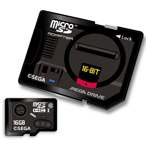 SEGAハードをモチーフにしたmicroSDカードセットが発売 メガドライブ 
