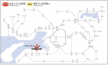 関空線　関西国際空港　電車 JR西日本 再開 復旧