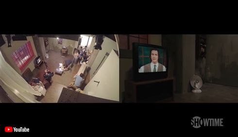 撮影現場の「高速模様替え」がすごい　ジム・キャリー主演ドラマのメイキング映像公開