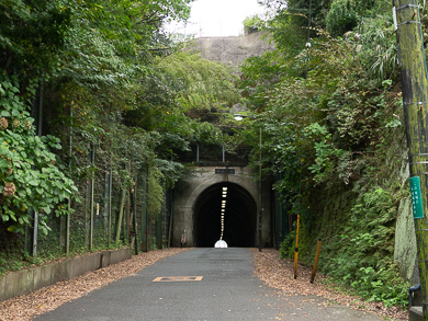横須賀　トンネル　トンネルカード　平沼義之　梅田隧道　北側　坑門