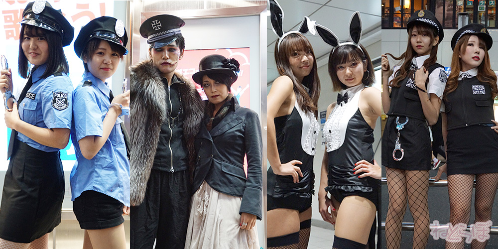 美脚ミニスカポリスにティーンのゆるふわ仮装がキュート 平成最後の渋谷ハロウィーンは史上最強の大混雑 ねとらぼ