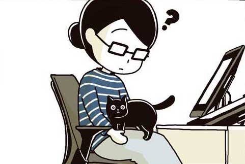 猫と人の ひざ上問題 があるあるすぎる マイペースな猫ちゃんたちに振り回される日常漫画が和む 1 2 ページ ねとらぼ
