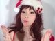 「私達の愛のプレゼント」　叶美香、セクシーなサンタコスからこぼれだす胸とヒップでクリスマスの気温上昇待ったなし！