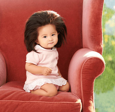 ぜいたく赤ちゃん 髪の毛 多い 髪型 自由 髪型 コレクション
