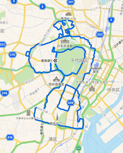 Gpsを使って地図上に描くスヌーピー スヌーピーラン 企画者に話を聞いた ねとらぼ