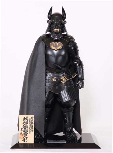 バットマン モチーフ 甲冑 蝙蝠侠 鎧飾り 武者人形