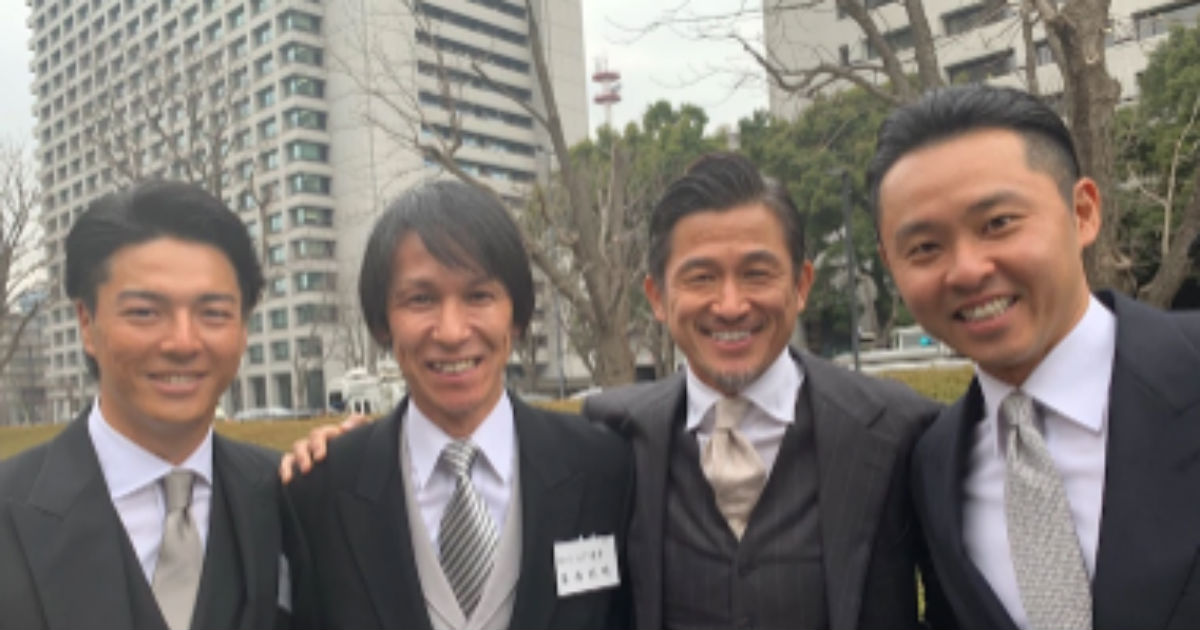 すんげーメンバーで写真撮ったよ 葛西紀明 石川遼 三浦知良 北島康介のアスリート4ショットがオーラ全開 ねとらぼ
