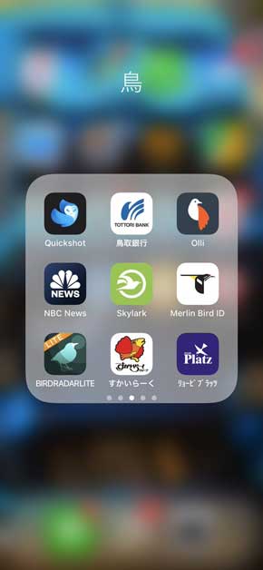 現在の鳥かごです Iphoneのホーム画面で 鳥 を集めていた人 他にあったら教えて と呼びかけたら大変なことに ねとらぼ
