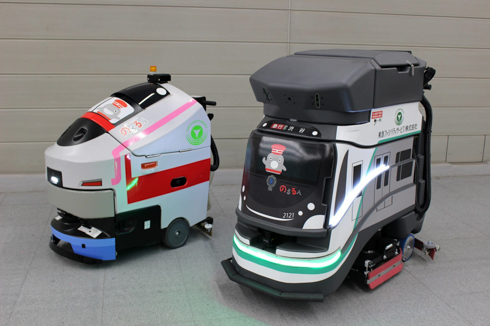 自動清掃ロボット 東京メトロ線渋谷駅 みなとみらい線横浜駅