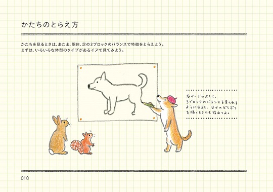 動物イラストが上手になる コツを詰め込んだ どうぶつのかたち練習帖 が便利そう ねとらぼ