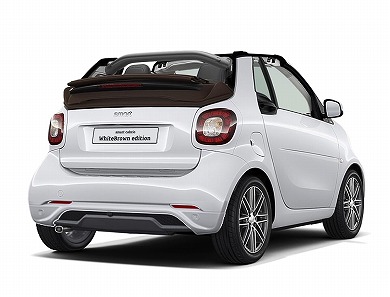 smart cabrio WhiteBrown edition