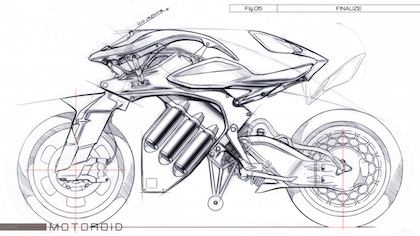 ヤマハ発動機 コンセプト バイク 試作機 モトロイド MOTOROiD