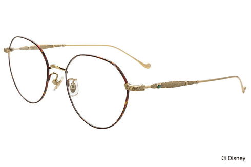ディズニープリンセス愛をさりげなく主張 Zoffのジャスミン アリエルデザインのメガネにときめく ねとらぼ