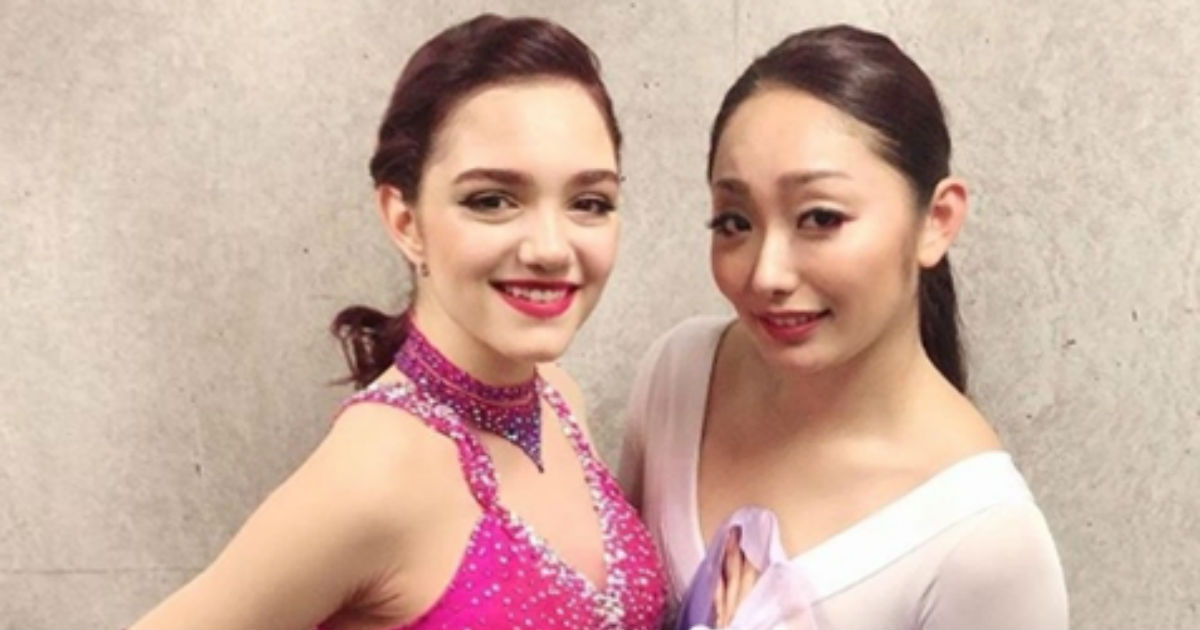 安藤美姫 メドベージェワ選手を励ますためハッシュタグを作る Japanloveevgenia に日本からの愛が集まる ねとらぼ