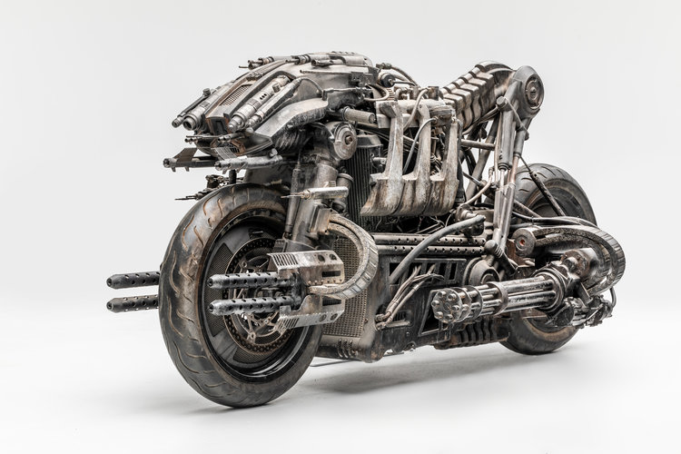 T4 バイク型ターミネーター 本物 が米博物館で展示 ドゥカティを魔改造して制作した貴重な1台 ねとらぼ