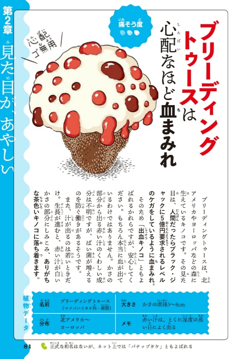 ヤギまみれの木 に 血まみれのキノコ 奇妙な植物を紹介する 誰かに話したくなる あやしい植物図鑑 発売 ねとらぼ