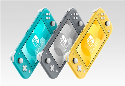 任天堂、携帯専用機「Nintendo Switch Lite」を発表　Switchのコントローラーと本体を一体化