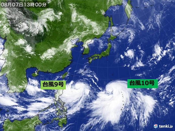 台風 わずか12日間で5個発生 来週にかけ日本へ影響及ぼすおそれ ねとらぼ