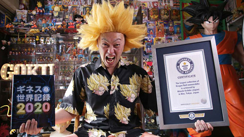 ドラゴンボールファンが約1万点のコレクションでギネス世界記録認定 孫悟空グッズ専用部屋 まで用意 ねとらぼ