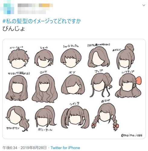 自分のイラストが知らぬ間にtwitterで拡散 ハッシュタグ 私のイメージはどれですか を巡り作者が胸中明かす ねとらぼ