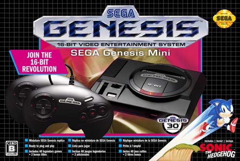 メガドライブミニ 北米バージョン Sega Genesis Mini 3ボタンコントロールパッド 数量限定販売