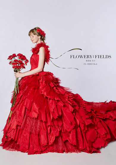 草花 イラストの 花のドレス が現実に Snsで人気のアート作品から