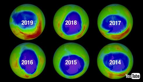 Nasa 19年のオゾン層破壊は劇的に抑制されたと発表 原因は成層圏が例年より温暖であったため ねとらぼ