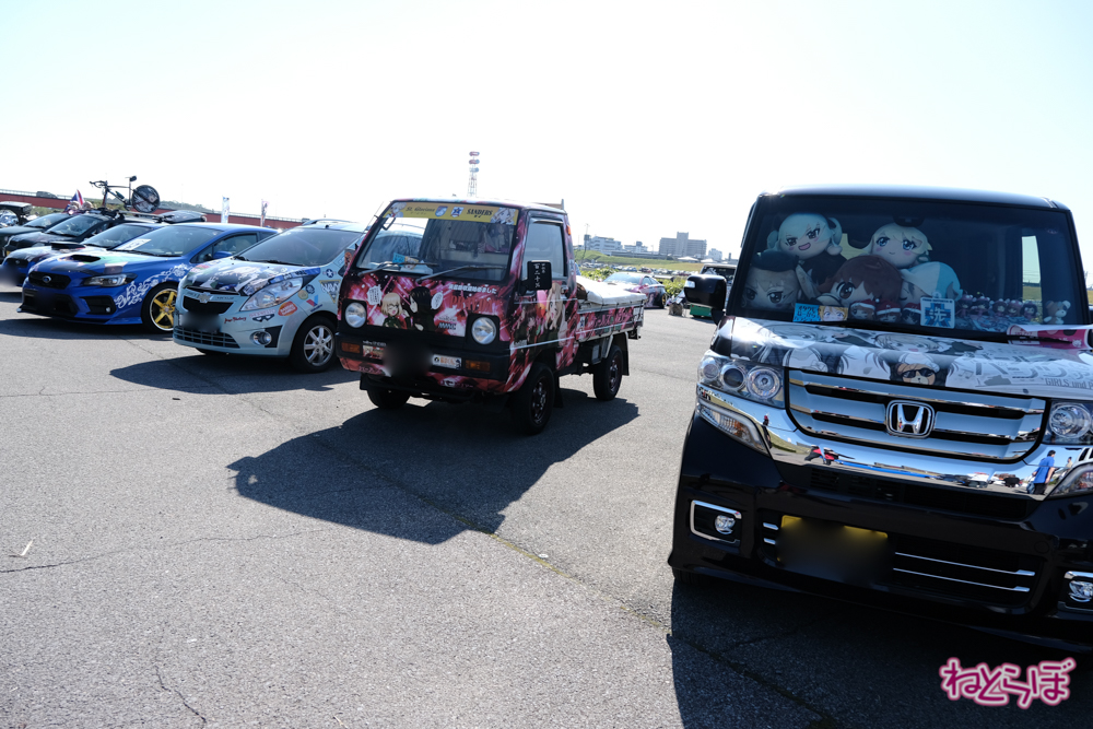 海外からやってきたガルパンおじさんと出会った ひめたまユル会 痛車まとめ第3弾 初音ミクや結月ゆかりの痛車も 1 3 ねとらぼ