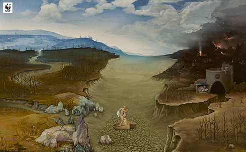 歴史的スペイン絵画に気候変動の影響を反映　WWFがプラド美術館と協力でCOP25に関連したキャンペーン実施