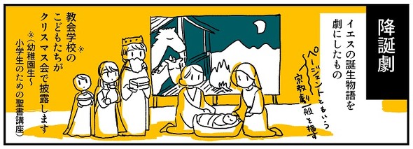 クリスマス 恋人と過ごす日 ではない 漫画で紹介する クリスチャンのクリスマス ねとらぼ