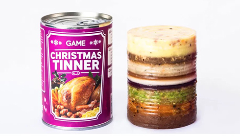 ガチゲーマーのためのクリスマス缶詰「クリスマスティンナー」よりベジとヴィーガン向けが登場