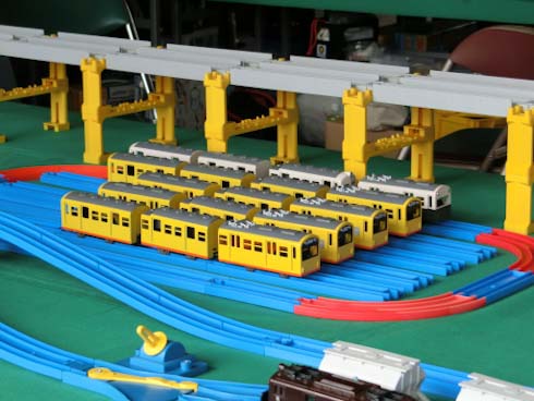 北勢線 ナローゲージ プラレール 親子 改造 並走 撮り鉄 プラレーラー 鉄道模型