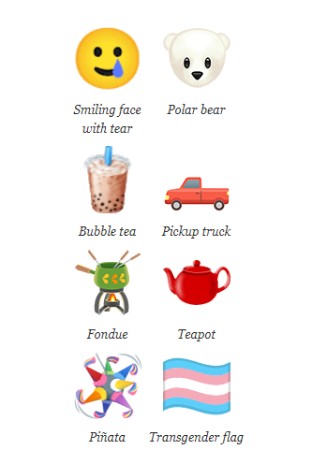 新しい絵文字 Unicode Emoji 13 0 決定 タピオカミルクティーやフォンデュなど62種 ねとらぼ