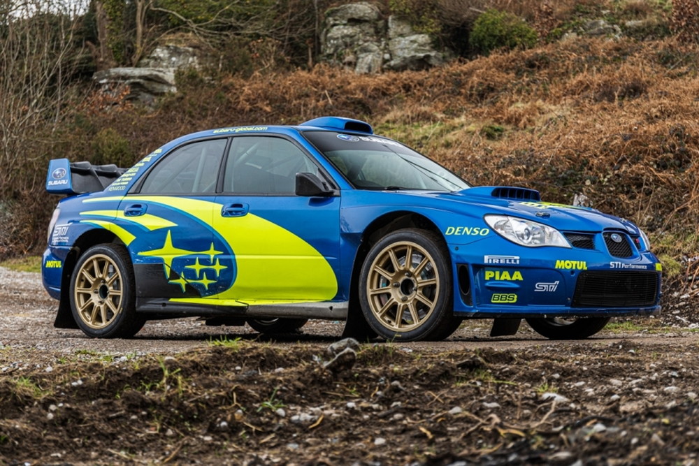 ラジコンカー リアルドライブ スバル インプレッサ WRC 2007 ブルー