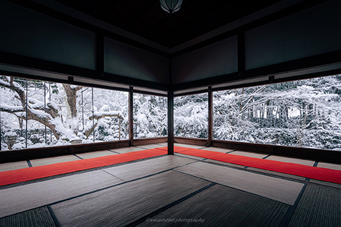 積雪と灯籠が美しい　京都の貴船神社が白銀に包まれた写真に「とても綺麗」の声