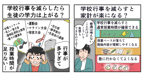 単純に考えて 学校行事を減らしたら生徒の学力は上がるんじゃない 現役中学教員に聞く 授業時間の確保が難しい実態 2 2 ページ ねとらぼ