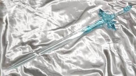 ファンが作った ソードアート オンライン 青薔薇の剣 が美しすぎる 透き通った刀身はどう見ても氷属性 L Kn 19yuzupapa02 W480 Jpg ねとらぼ