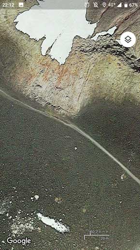 十勝岳 ツチノコ つちのこ Googleマップ 見つかる