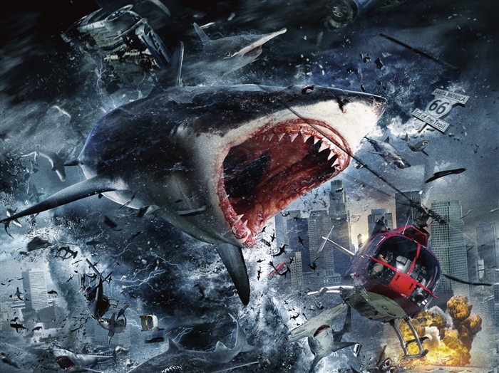 サメ映画の金字塔「シャークネード」シリーズ お買い得な“8989 